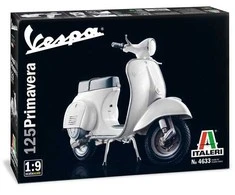Italeri Piaggio Vespa 125 Primavera 1:9 plastikinis surinkimo rinkinys
