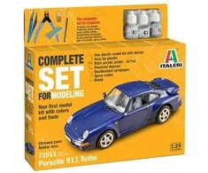 Italeri Porsche 911 1/24 dovanų rinkinys su dažais ir klijais