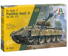 Italeri Pz.Kpfw. V Panther Ausf. A (Sd.Kfz.171) 1/72 plastikinis modelis