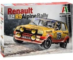 Italeri Renault R5 Alpine Rally 1/24 plastikinis surinkimo rinkinys 3652