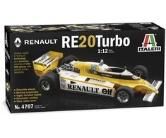 Italeri Renault RE20 Turbo F1, 1:12 surenkamas modelis (4707)