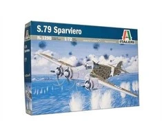 Italeri Savoia-Marchetti SM.79 Sparviero 1/72 surenkamas plastikinis modelis