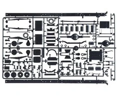 Italeri Scania 142H 6x2 Canvas sunkvežimio rinkinio modelis 1/24