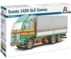 Italeri Scania 142H 6x2 Canvas sunkvežimio rinkinio modelis 1/24