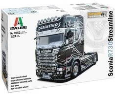 Italeri Scania R730 Streamline 4x2 plastikinis sunkvežimio modelis 1/24