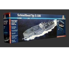 Italeri Schnellboot S-100 Premium Edition 1/35 plastikinis katerio modelis