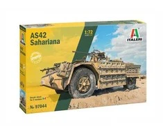Italeri SPA-Viberti AS 42 Sahariana 1/72 plastikinis surinkimo rinkinys