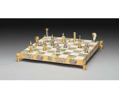 Italfama ŠACHMATAI POKERIO MYLĖTOJUI: ypač prabangūs iš Bronzos dengti tikru 24K auksu