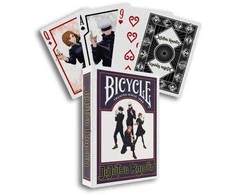 Jujutsu Kaisen Bicycle žaidimo kortos – pokerio dydis, anime gerbėjams