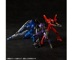 Kaiyodo Evangelion plastikinis surenkamas modelis Interception Tokyo-3 (3 vnt.)