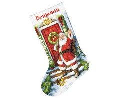 DIMENSIONS Wilton Brands Sveiki atvykę Santa Kojinė D70-08901