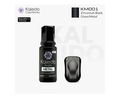 Kaleido ColorWorks RapidAir akriliniai dažai, metalinė Zirkonio juoda 20 ml