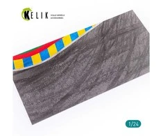 Kelik Le Mano 24 val. posūkio asfalto kelias, akrilo pagrindas 1/24