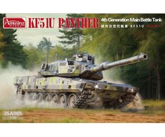 KF51U Panther 4 kartos tankas, plastikinis 1/35 Amusing Hobby
