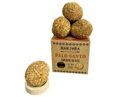 Ancient Wisdom Banjara Palo Santo smilkalų karoliukai – valymui ir meditacijai