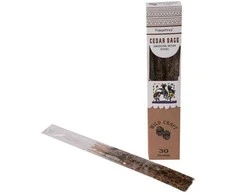 Ancient Wisdom Golden Cedar Sage smilkalai – raminantis kedro ir šalavijo kvapas, meditacijai