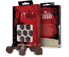 IT: Welcome to Derry 18+ oficialus siaubo RPG kauliukų rinkinys – Q-Workshop