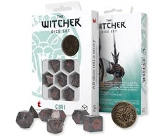Raganius: Ciri RPG kauliukų rinkinys su moneta – Q-Workshop