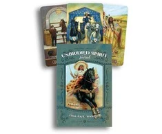 Unbridled Spirit Taro kortos žirgų mylėtojams: 78 kortos, vadovas – Llewellyn