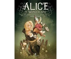 Lo Scarabeo Alice in wonderland knyga iliustruota Paolo Barbieri