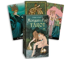 Lo Scarabeo Morgan le Fay taro kortos – Artūro legendų kerėtojos kaladė, 78 kortos