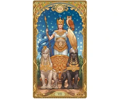 Lo Scarabeo Mythology Tarot taro kortos su senovės Graikijos mitais, 78 kortos