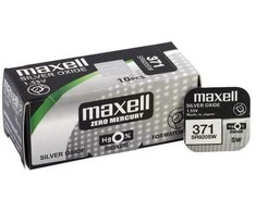 Maxell 371 SR920SW sidabro oksido laikrodžio baterijos 10 vnt.