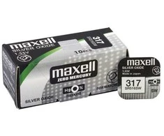 Maxell sidabro oksido laikrodžių baterijos, 10 vnt. rinkinys