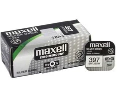 Maxell SR726SW sidabro oksido laikrodžių baterijos 10 vnt.
