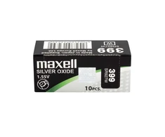 Maxell SR927W sidabro oksido laikrodžio baterijos 10 vnt.