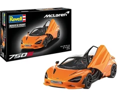 McLaren 750S plastikinis surenkamas modelis 1:24 su lipdukais Revell