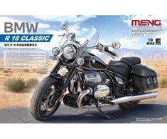 Meng Model BMW R18 Classic 1/9 plastikinis surenkamas motociklo modelis Meng MT-006