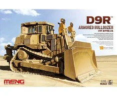 Meng Model D9R šarvuotas buldozeris (Caterpillar D9) 1/35, surenkamas SS-002