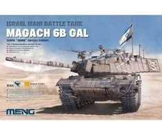 Meng Model Izraelio tankas Magach 6B Gal 1/35 plastikinis modelis Meng