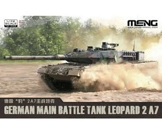Meng Model Leopard 2 A7 vokiškas tankas 1/72 plastikinis surenkamas modelis