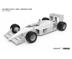 Meng Model McLaren MP4/4 1988 F1 bolidas, plastikinis modelis 1/24