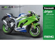 Meng Model Meng Kawasaki Ninja ZX-10R 1/9 plastikinis surenkamas modelis