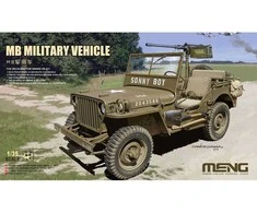 Meng Model Meng MB karinis automobilis 1/35 plastikinis modelio rinkinys VS-011