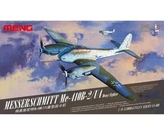 Meng Model Meng Messerschmitt Me 410B-2/U4 1/48 sunkus naikintuvas, modelio rinkinys