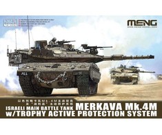 Meng Model Meng tankas Merkava Mk.4M su Trophy APS 1/72 plastikinis rinkinys