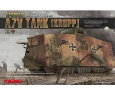 Meng Model Meng Vokiečių tankas A7V (Krupp) 1/35 plastikinis modelis TS-017