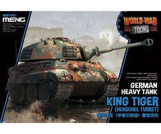 Meng Model Meng World War Toons King Tiger surenkamas plastikinis tanko modelis