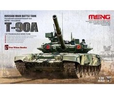 Meng Model T-90A Rusijos pagrindinis mūšio tankas 1/35 plastikinis modelis