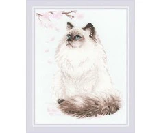 Meow-Zen siuvinėjimo rinkinys iš RIOLIS Nr.: 1878