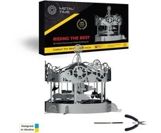 Metal Time Models Metal Time 3D elektrinis metalinis konstruktorius Karuselė MT042