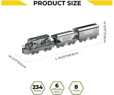 Metal Time Models Metal Time Heavy Loco – mechaninis metalinis lokomotyvo konstruktorius, 234 d.