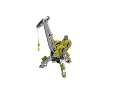 Metal Time Models Metal Time Mighty Machine metalinis mechaninis konstruktorius MT055