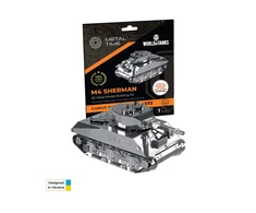 Metal Time Models Metalinis konstruktorius M4 Sherman 1:72 (WoT) – Metal Time MT070