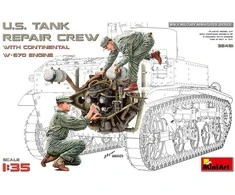 MiniArt JAV tanko remonto ekipažas su Continental W‑670 varikliu 1/35 (35461)