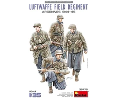 MiniArt Luftwaffe lauko pulko figūrėlės Ardėnai 1944-45, 1/35 35479